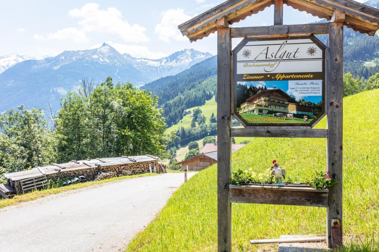 Biobauernhof Aslgut Bad Hofgastein Exterior foto